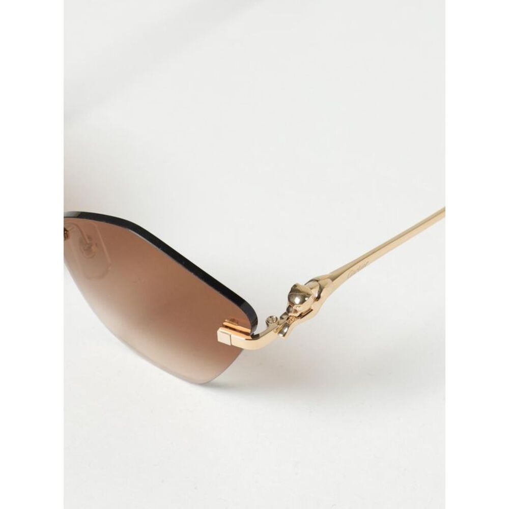 Cartier Sunglasses Woman Brown - Picture 4 of 4